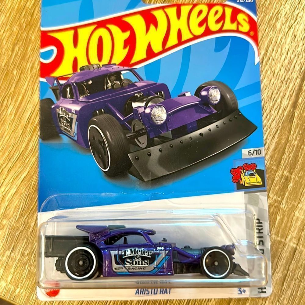 Hot Wheels - Aristo Rat (Rat Rod) “HW Drag Strip 6/10” Toy Model Scale Car